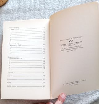 2 libros Madonna en francés