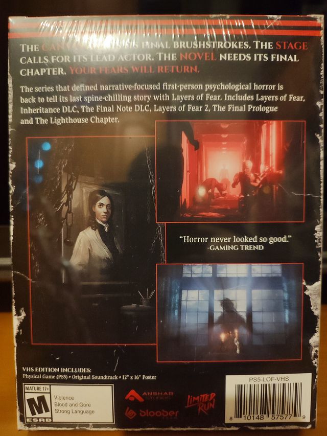 Layers of Fear VHS Edition Horror Reimagined NUEVO