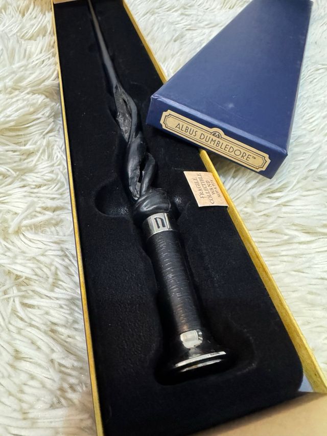 Barita Albus Dumbledor con ticket de Londres