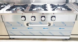 Cocina 3 fuegos más horno