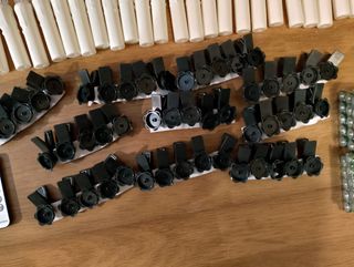 50 velas led sem fios comando