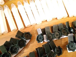 50 velas led sem fios comando