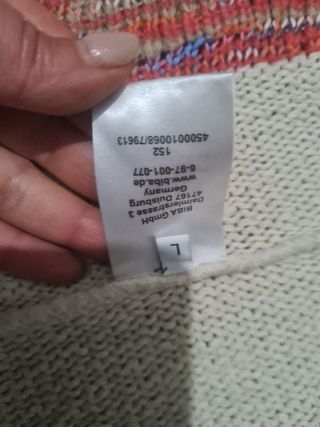 Cardigan lungo a maglia