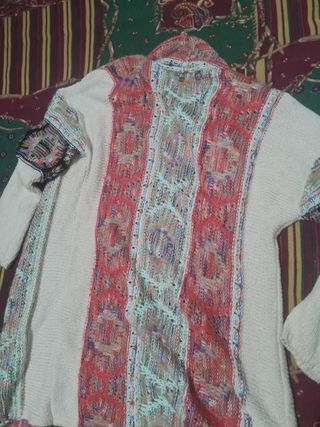 Cardigan lungo a maglia