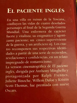 Oferta lecturas: paciente inglés Casino Cujo Becas