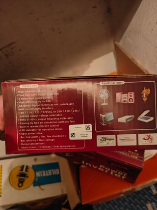 Inversor de corriente mean well 48v