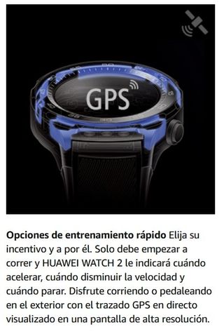 Huawei watch 2 LTE 4G Carbon Black