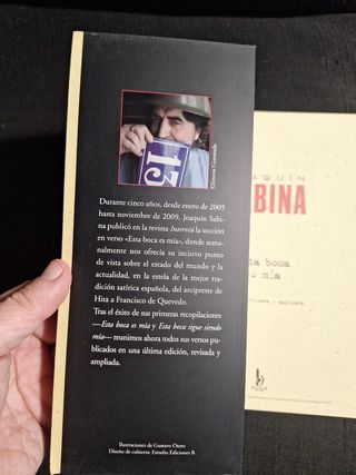 Joaquín Sabina. Esta boca es mía