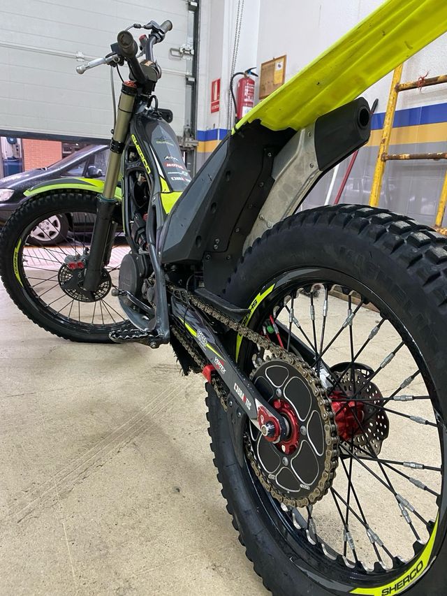 Moto de trial sherco factory