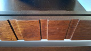 Sinfonier y espejo de madera maciza