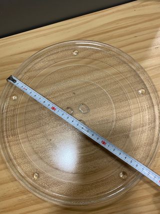 Plato de microondas y soporte