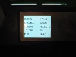 Hidroestufa pellet y policombustible 16 kw ECOFore