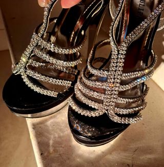 Scarpe Argento tg.38 Nuovi