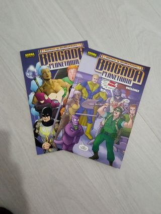 BRIGADA PLANETARIA 1 y 2. ORÍGENES