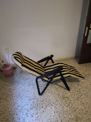 Butaca reclinable camping