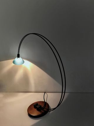 Lámpara Optelma Post Moderna Suiza 80s