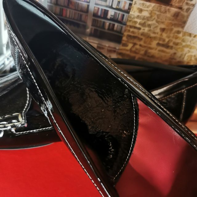 Moccasini vernice nero tg 41