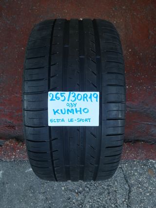 1 neumático 265/30R19 KUMHO