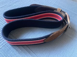 Cinturón bicolor rojo