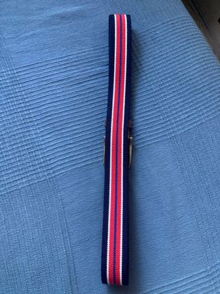 Cinturón bicolor rojo