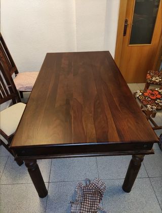 Conjunto mesa comedor y sillas