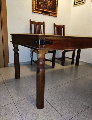 Conjunto mesa comedor y sillas