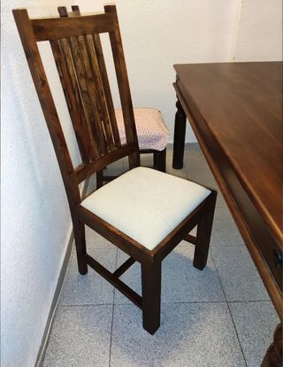 Conjunto mesa comedor y sillas