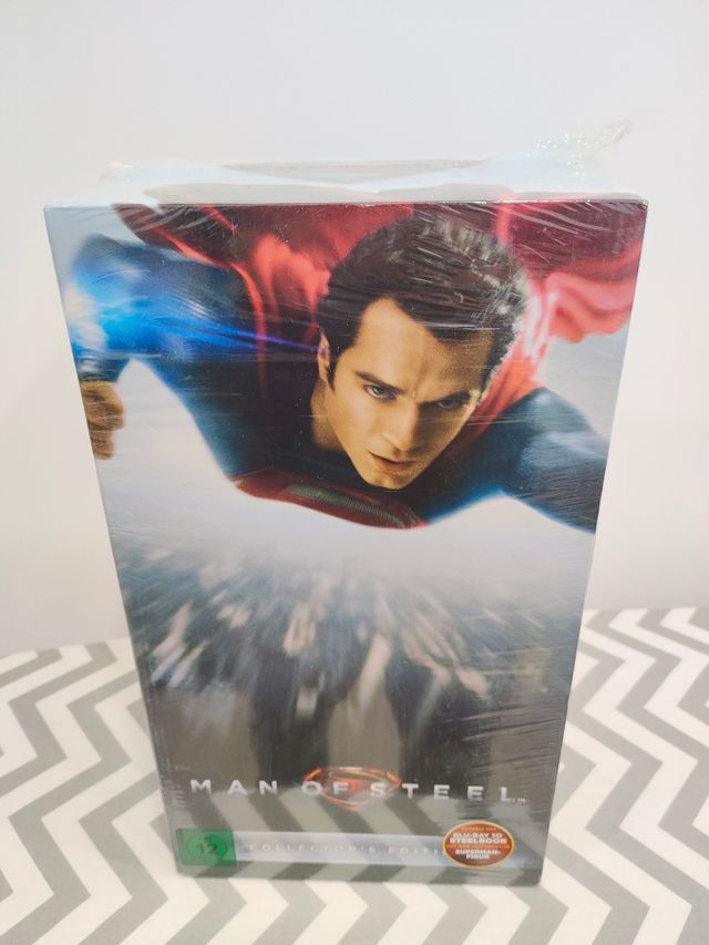 Man of steel limited collector's edition 3d blu r