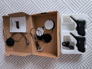 Pareja de Bluetooth para cascos de moto 