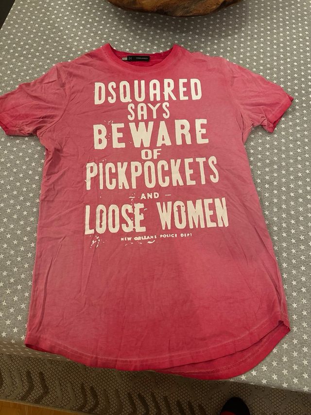 Camisetas dsquared dolce gabanna