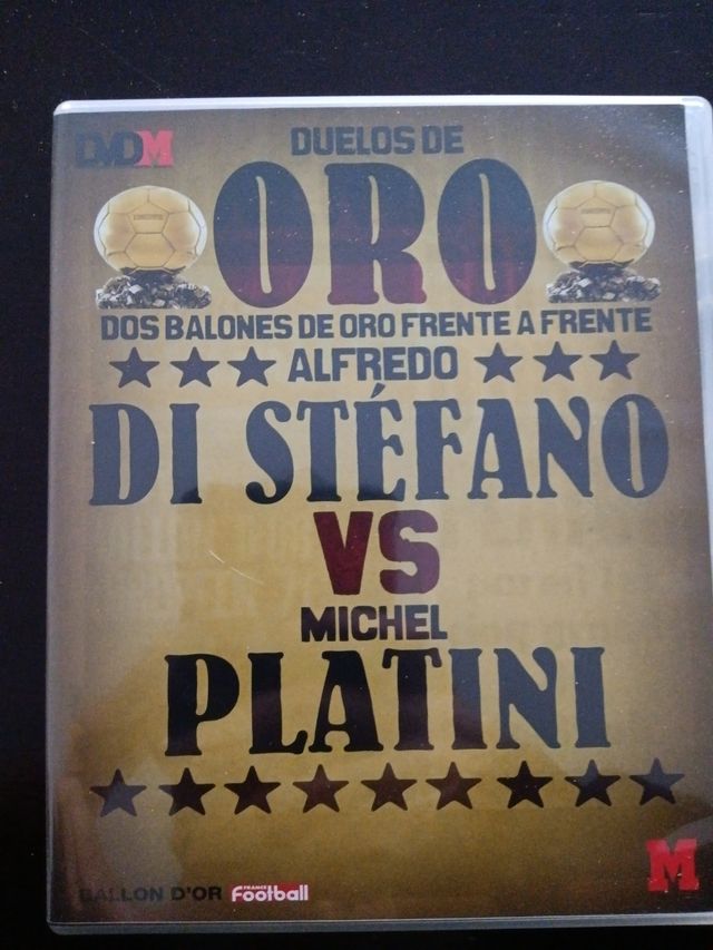 DVD duelos de oro Di Stefano VS Platini