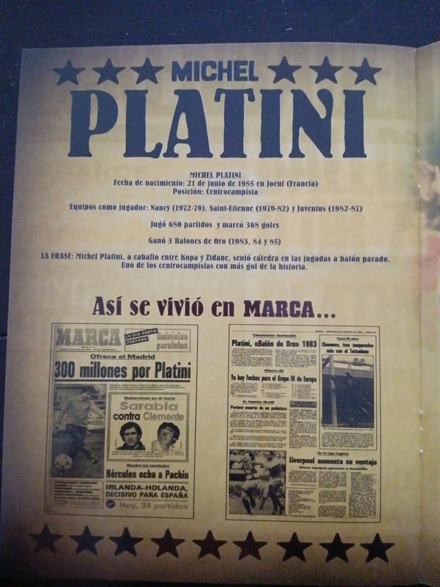 DVD duelos de oro Di Stefano VS Platini