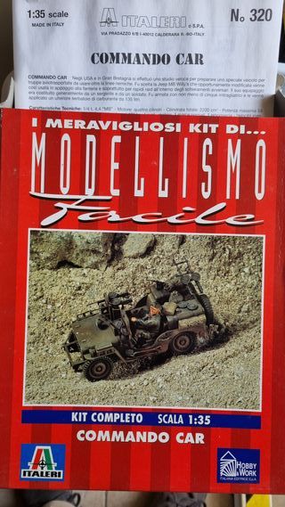 Kit Commando Car Scala 1:35 BMW R75 Sidecar