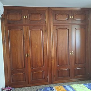 Puertas macizas armario empotrado