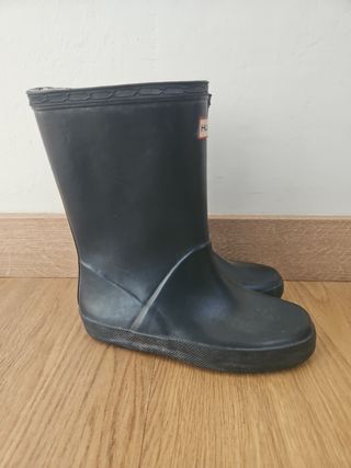 Botas de agua infantiles Hunter 4,5 o 6 añoss