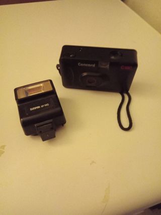 Flash y camara fotos de carrete