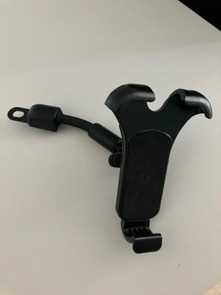 Soporte gps moto acoplado a retrovisor