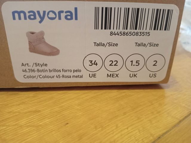 Botas niña Mayoral