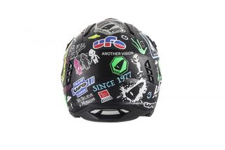 CASCO TRAIL UFO SHERATAN GRAFIC NEGRO