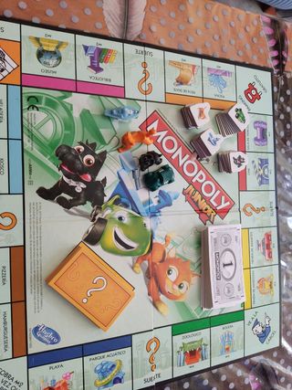 Juego de mesa monopoli junior
