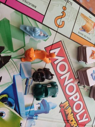 Juego de mesa monopoli junior