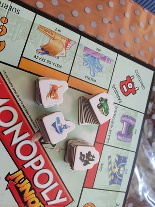 Juego de mesa monopoli junior