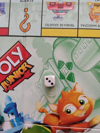 Juego de mesa monopoli junior