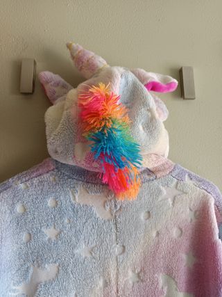 Mono disfraz de unicornio talla M