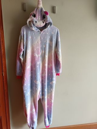 Mono disfraz de unicornio talla M