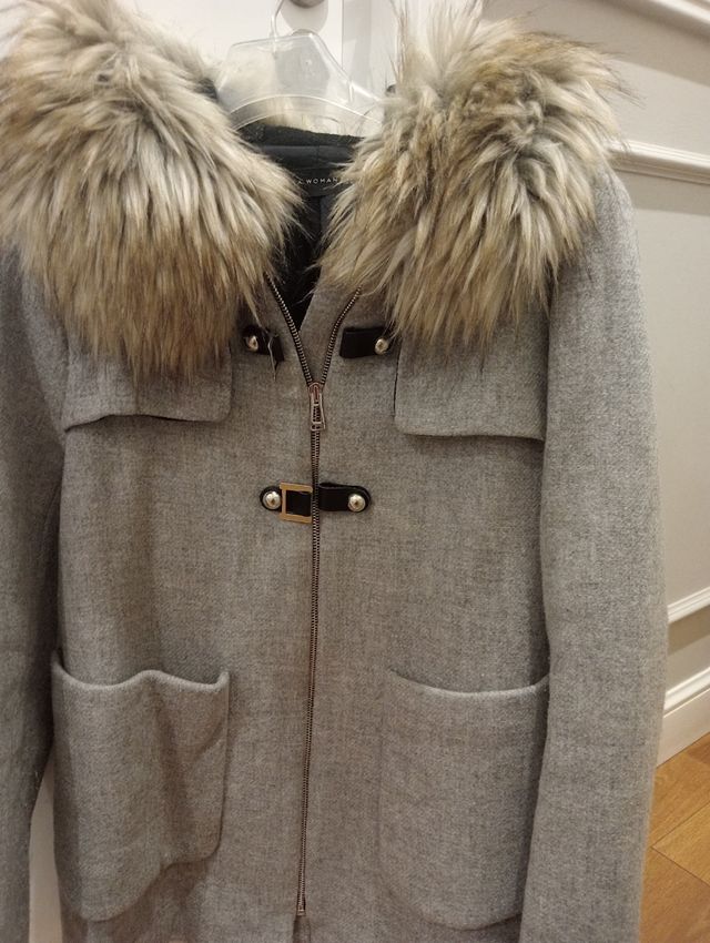 Fur Collar Trencas Mujer Zara Trenca Mujer De Zara De Segunda Mano