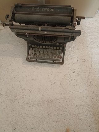 Màquina de escribir antigua