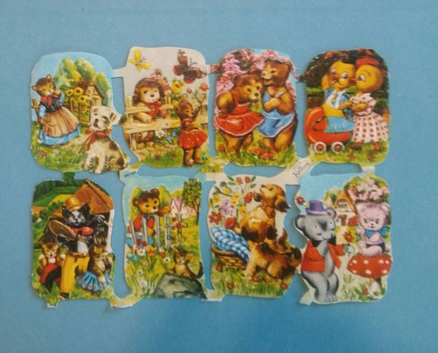 Cromos antiguos alemanes.