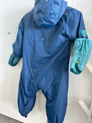 Mono ski nieve 3 años con los guantes de regalo