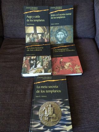Libros templarios. 7€ cada uno